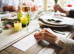 結婚式の会食